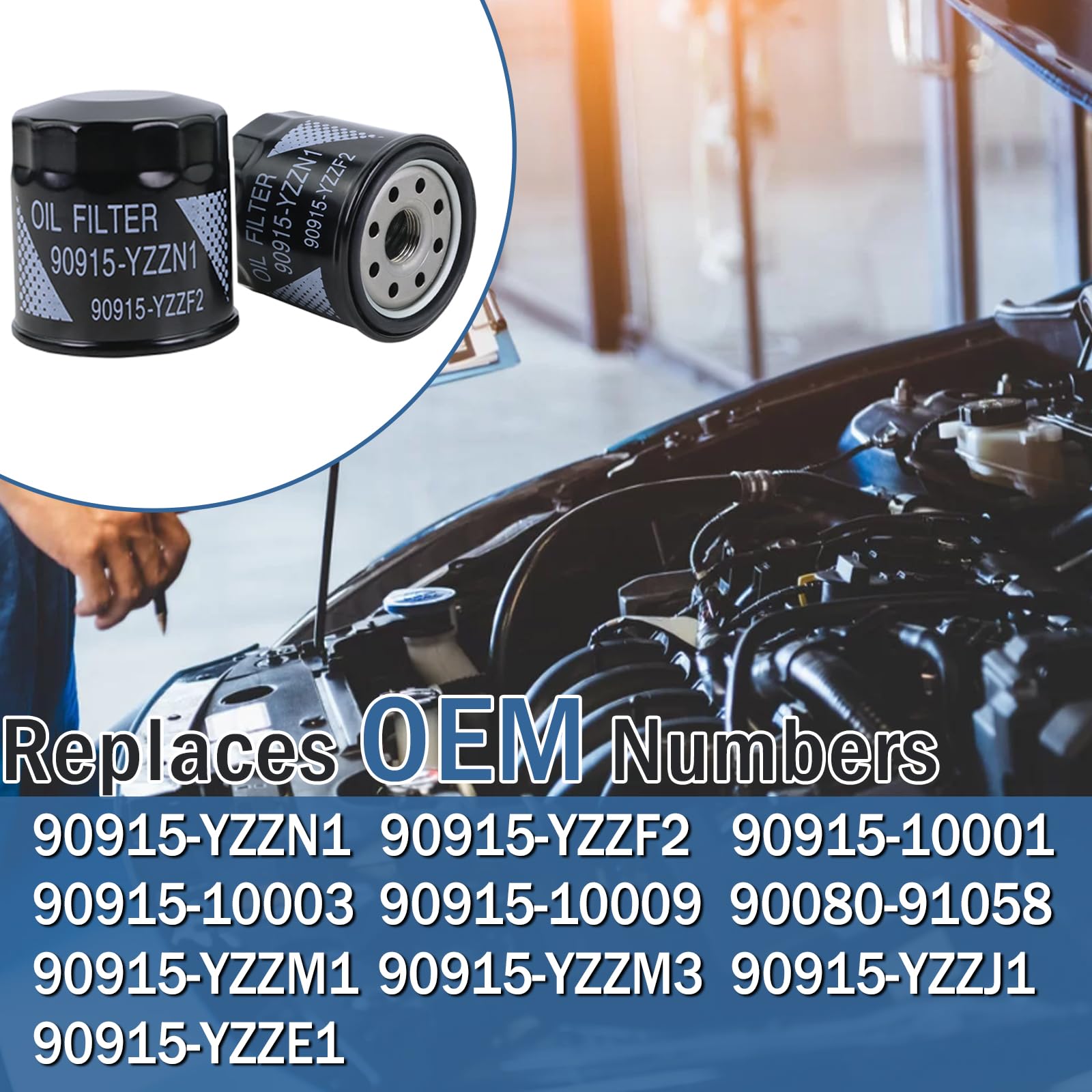 う❤︎ Amazon.com: Kefly 90915-YZZF2 Engine Oil Filters 90915-YZZN1