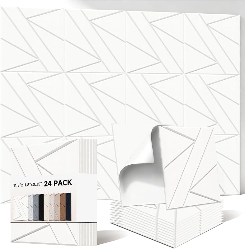 AUTORIFIC Acoustic Panels White in White