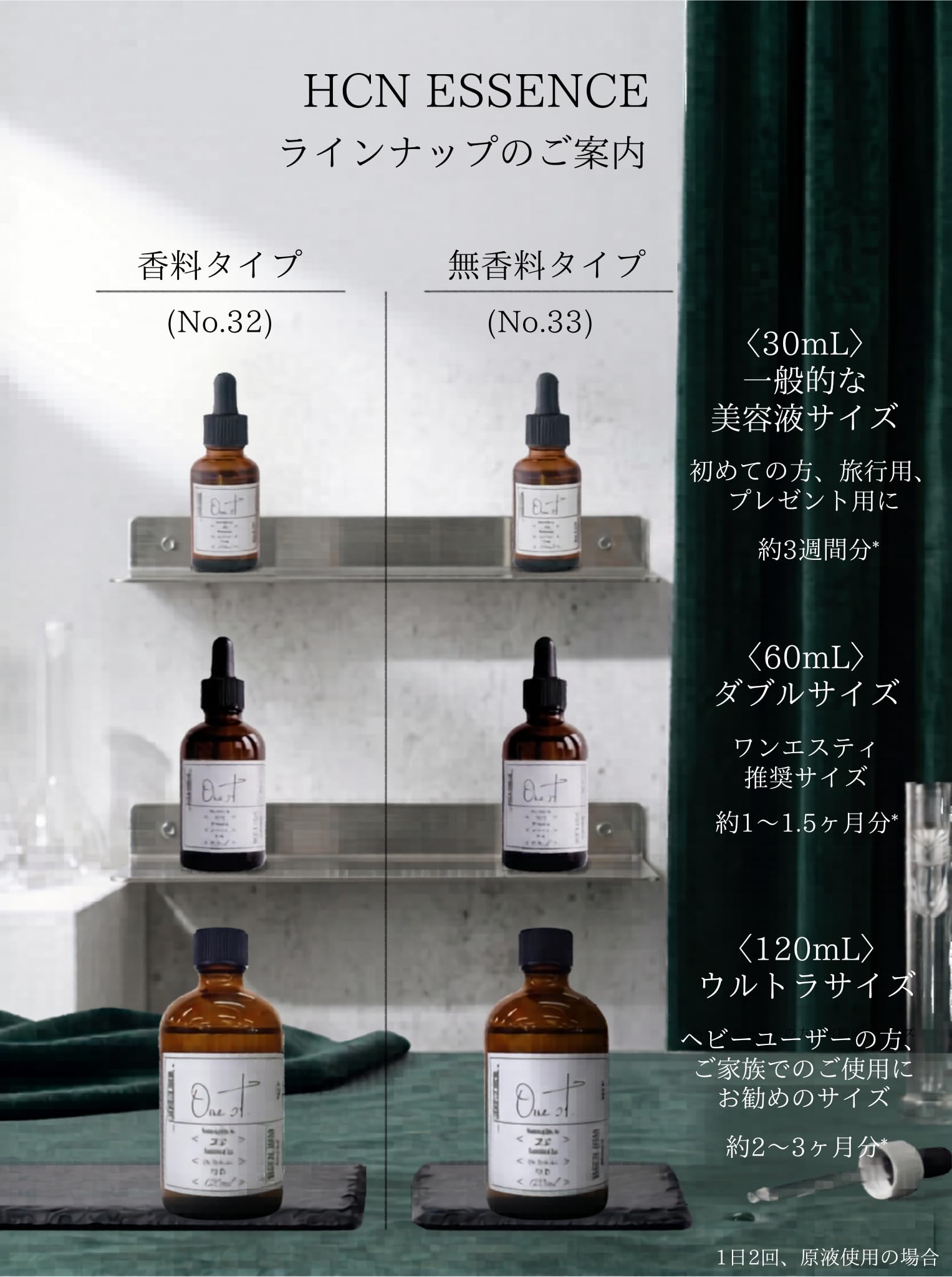 ワンエスティ HCN ESSENCE ナイアシンアミド 美容液