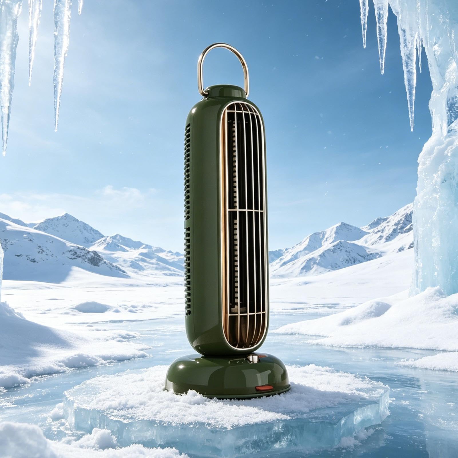 Ventilatore a torre per camera da Design Senza Pale A 3 Velocità E Bassa | Ventilatore Oscillante Da Per Camera Da , Ufficio, Soggiorno, Dormitorio, Casa, Interno, Scrivania, Sonno