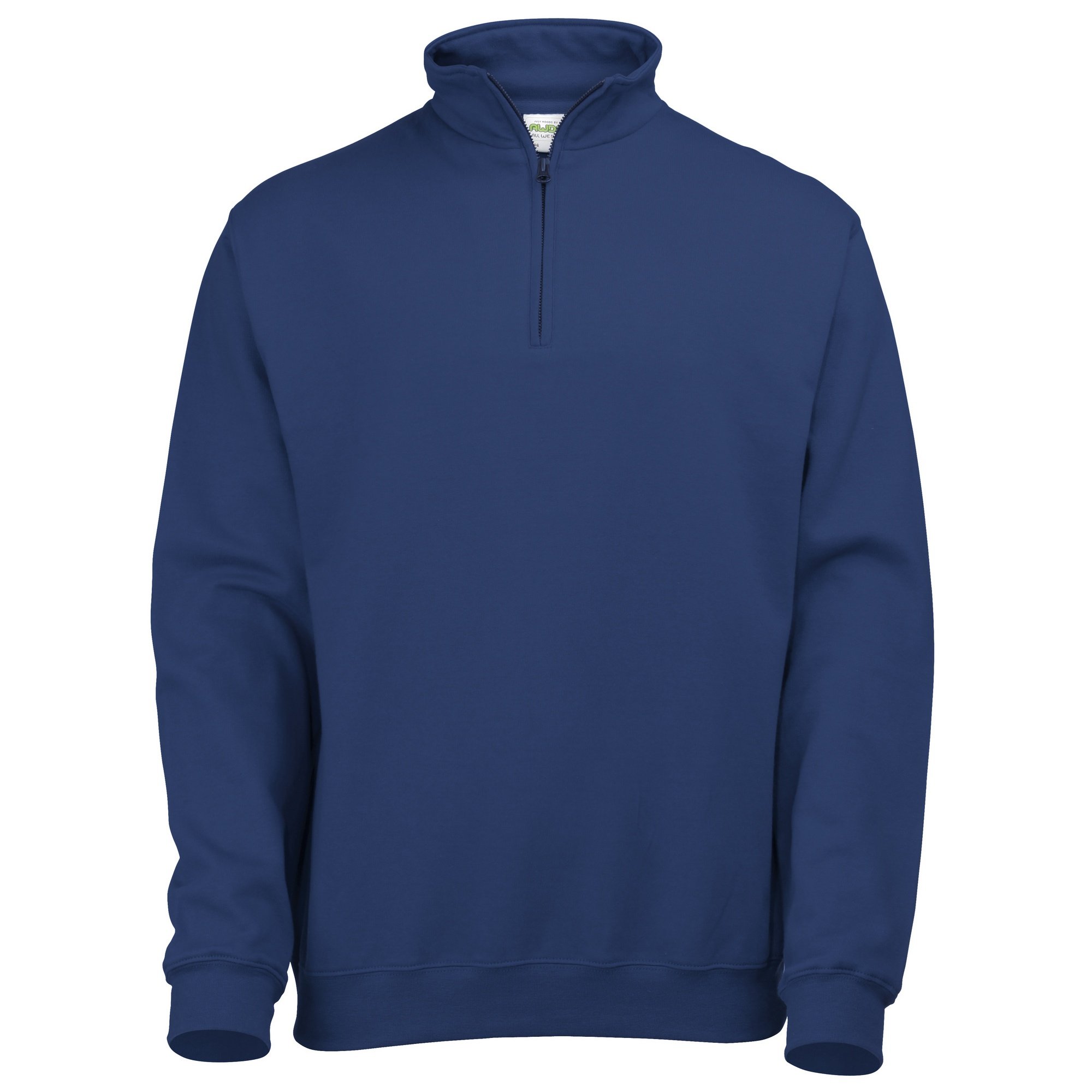 AWDis Men's Sophomore 1/4 Zip Sweat Sweatshirt, Blue (New French Navy), Small