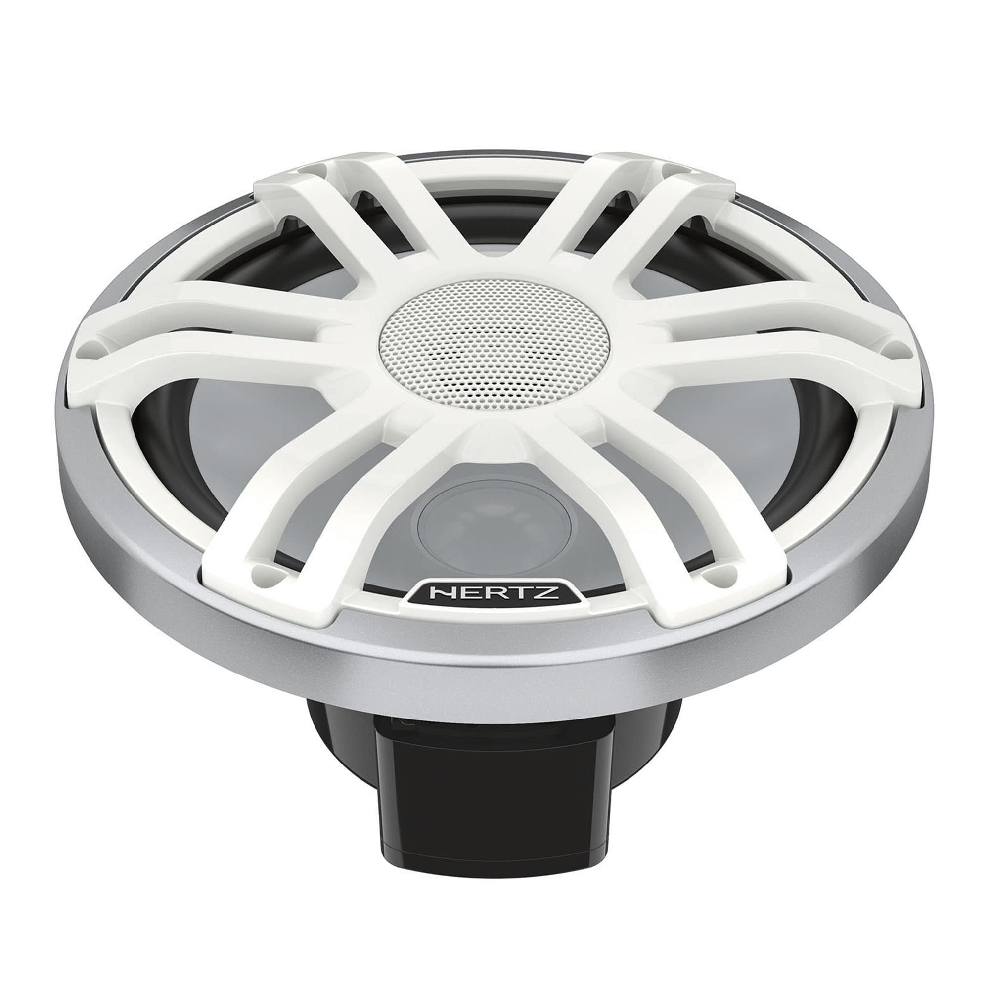 Amazon.com: Hertz HMX 8 Marine Speakers, RGB LEDs, White Grilles