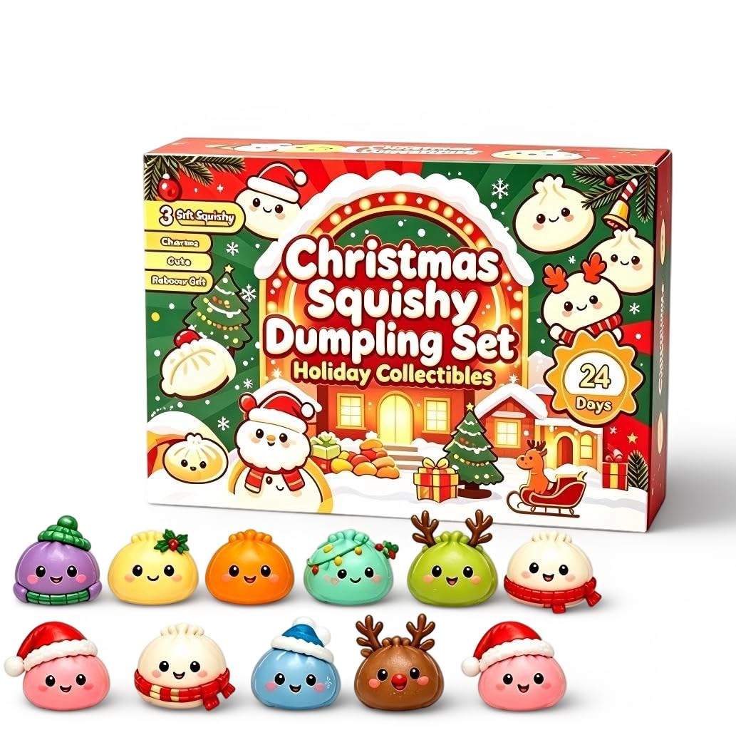2026 Christmas Advent Calendar,24 Days Countdown Dumpling,Christmas Gift