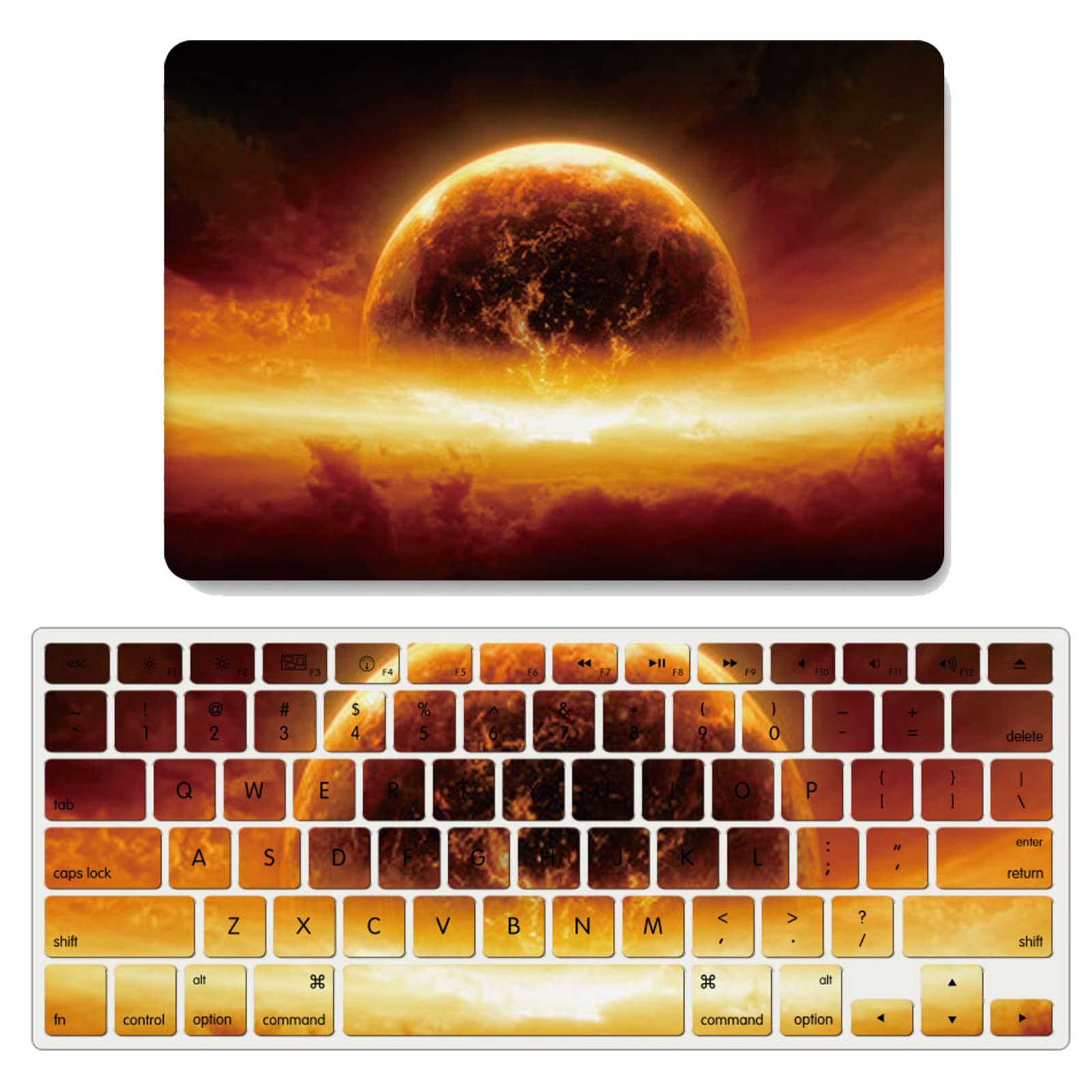 Carcasa MacBook Pro 13 M1 M2 ventilada contra sobrecalentamiento y golpes con protector A2338 6