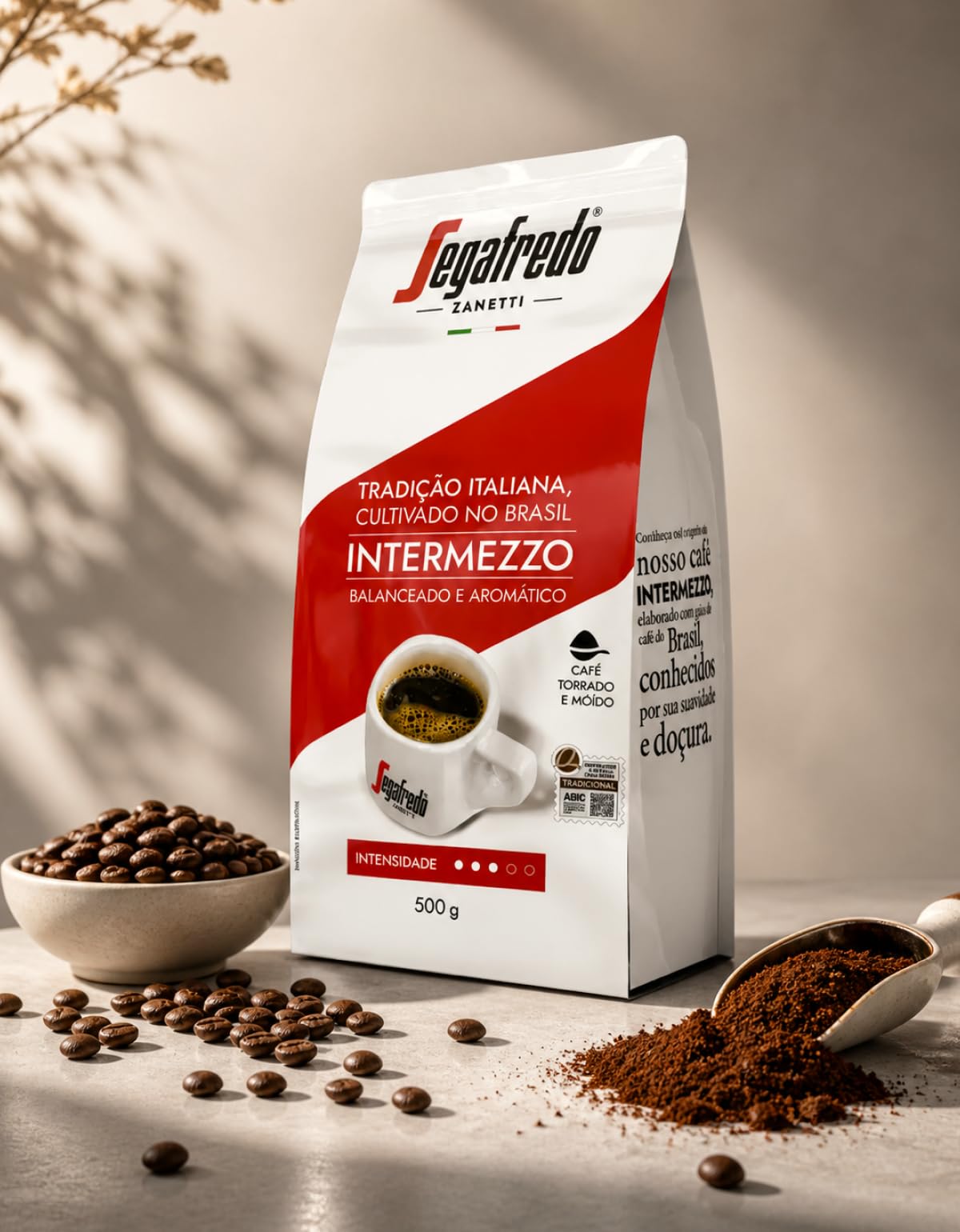 Café Segafredo Intermezzo, Torrado e Moído, Pouch 500g | Amazon.com.br