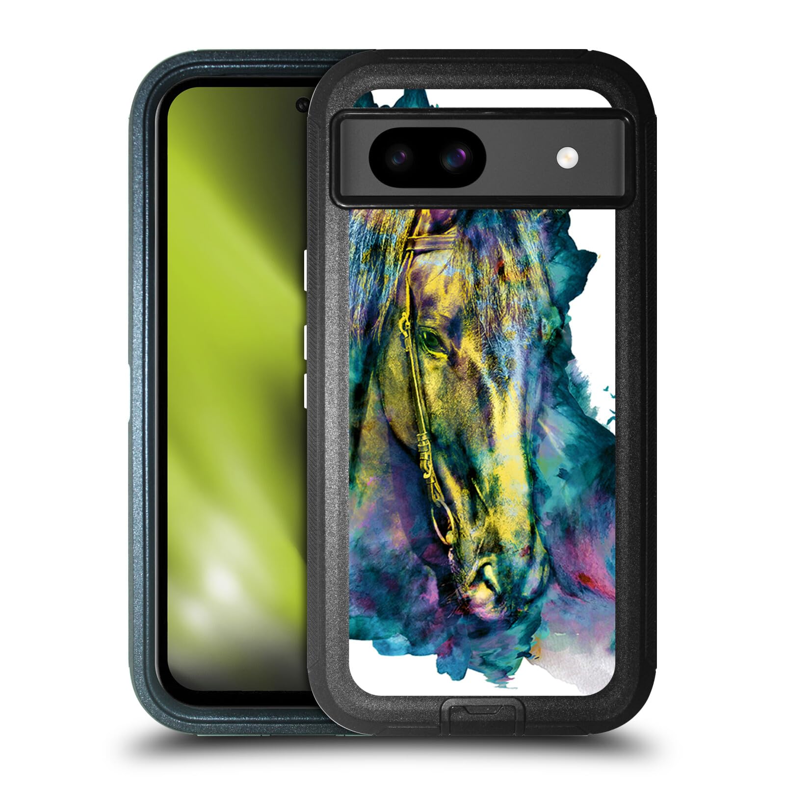 Coque Pixel 8a Cheval Riza Peker Head Case Designs Antichoc - 8