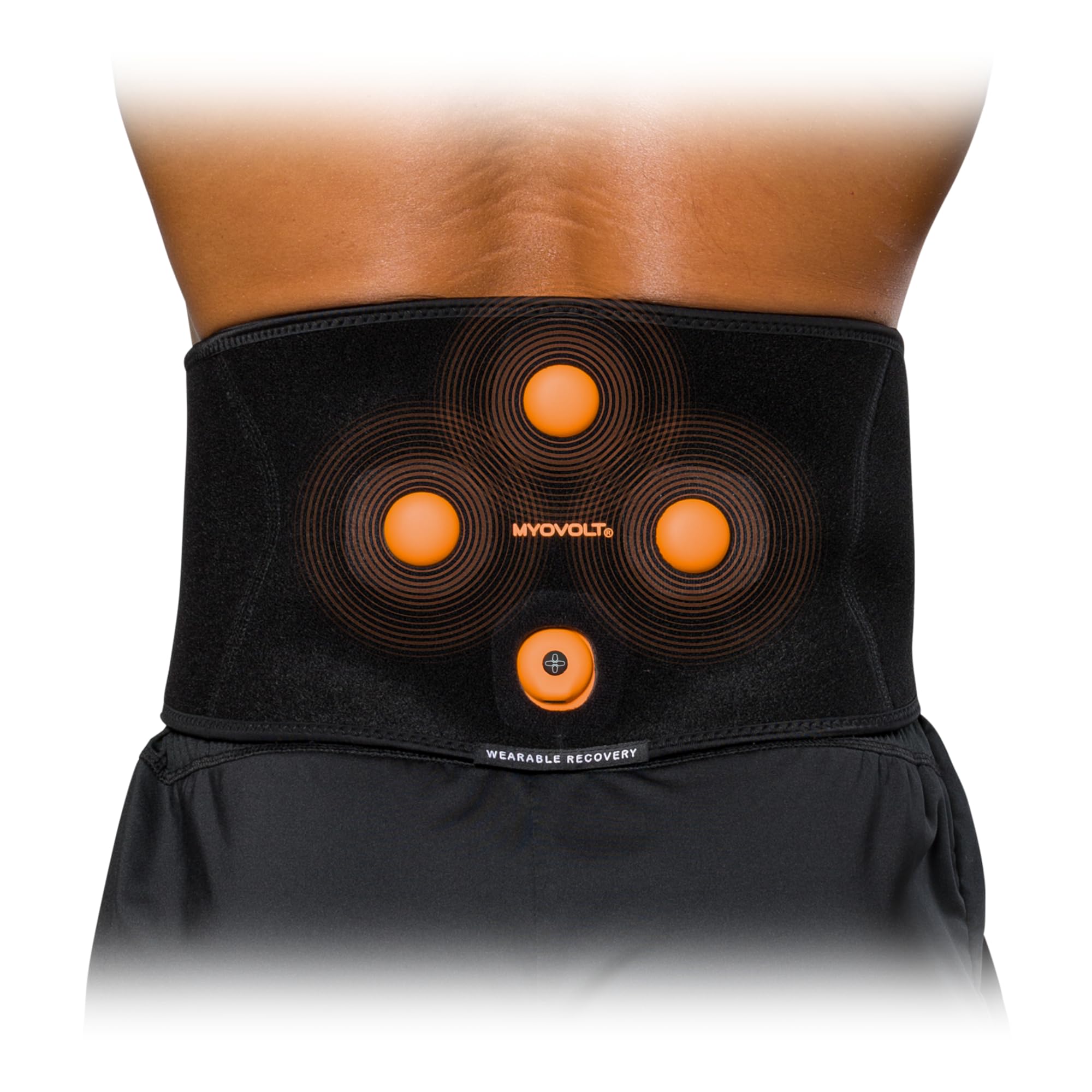 Amazon.com: McDavid Myovolt Vibration Compression Back Wrap, Helps 