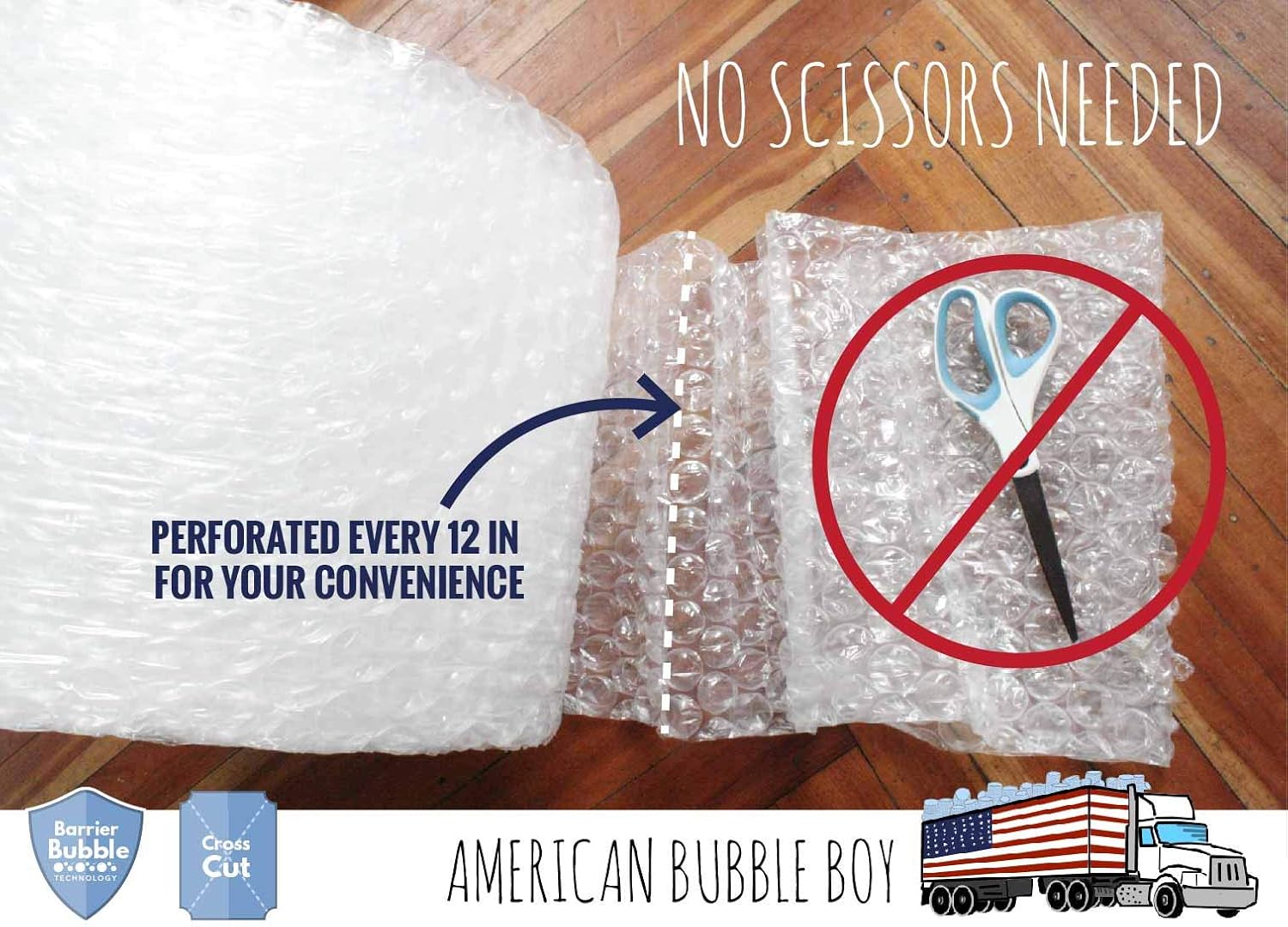 America's Best - 24 Inch Wide - Medium Bubble Wrap!