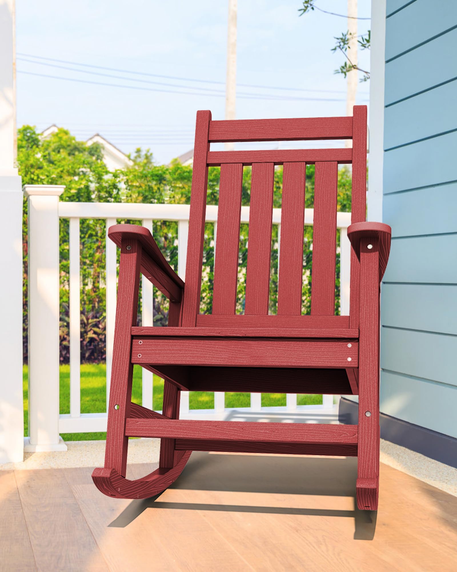 Snapklik.com : HDPE Rocking Chair, Outdoor Rocking Chair For Adults ...