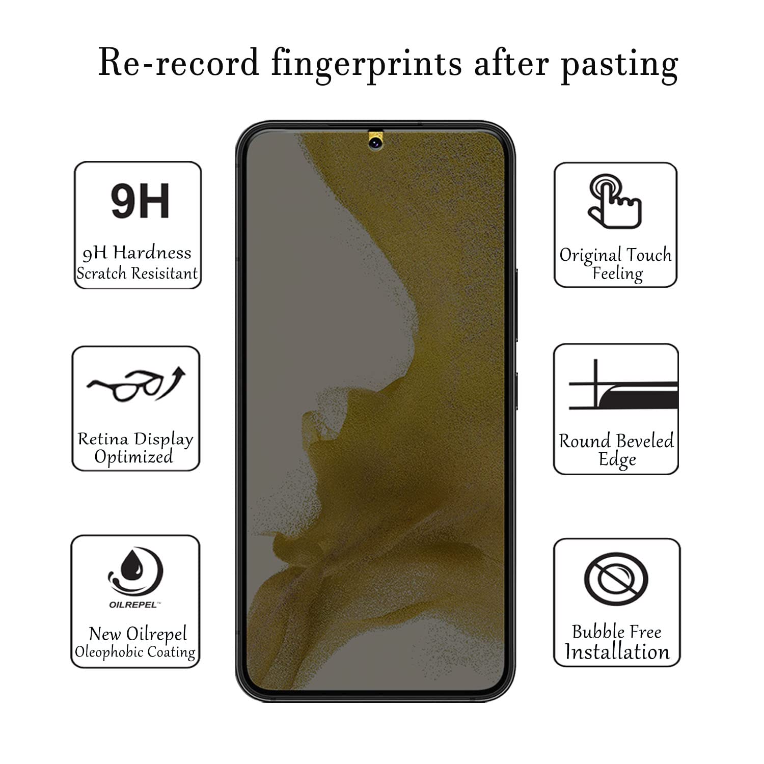 3 Pack Screen Protector + 3 Pack Camera Lens Protector For Google Pixel 10 Pro - Tempered Glass, 9H Hardness, Anti-Scratch, Case Friendly