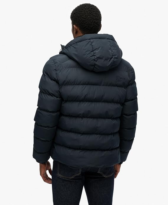 Superdry Mens Puffer Jacket Eclipse Navy XL