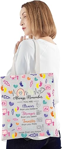 Miniatura 6 de JNIAP Bolsa de mano para ecografista, regalos de tecnología de ultrasonido, bolsa de hombro para radiología, regalos de ecografía, bolsa reutilizable