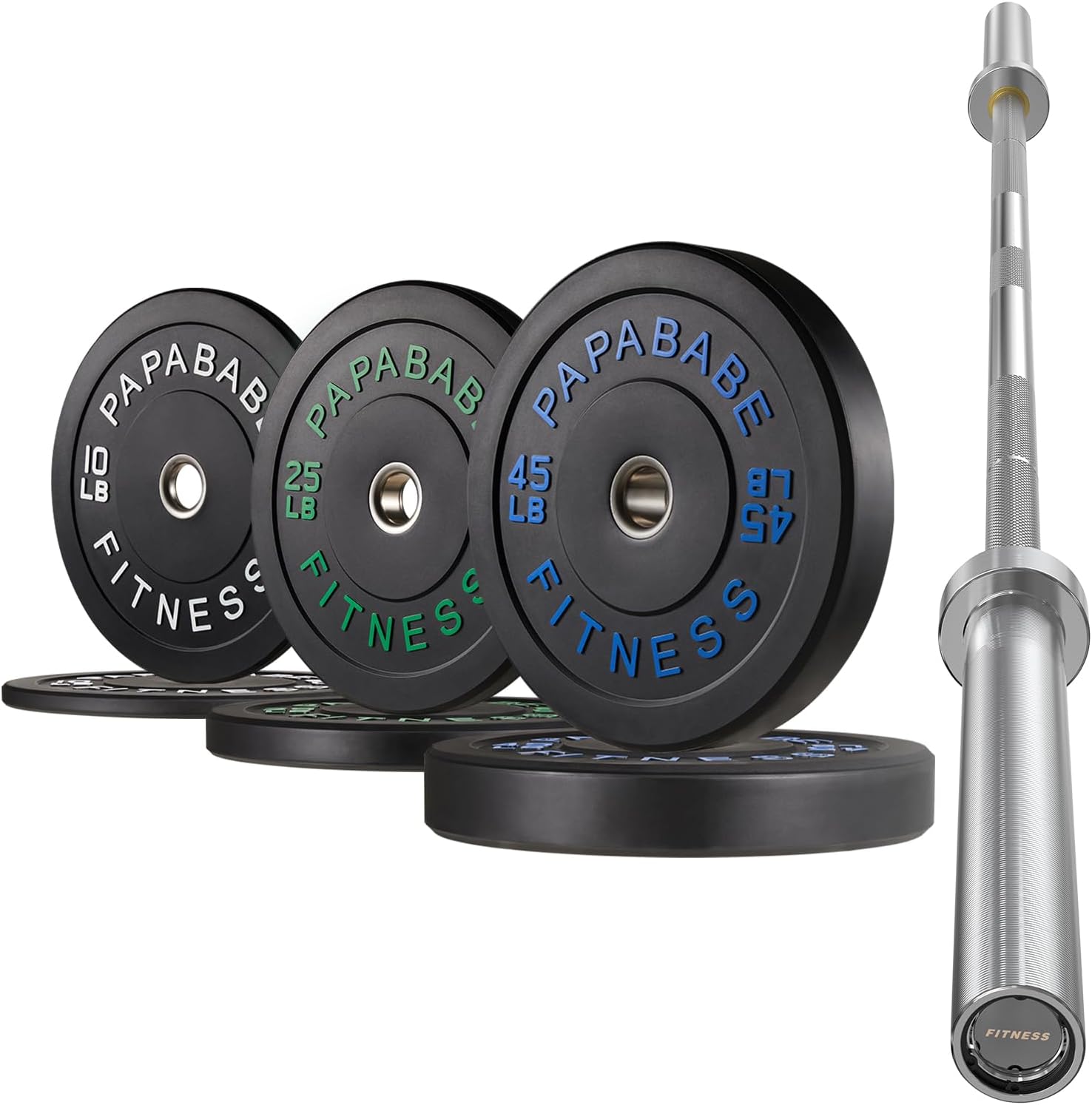 160LB Bumper Plates Set 160LB Bumper Plates Set