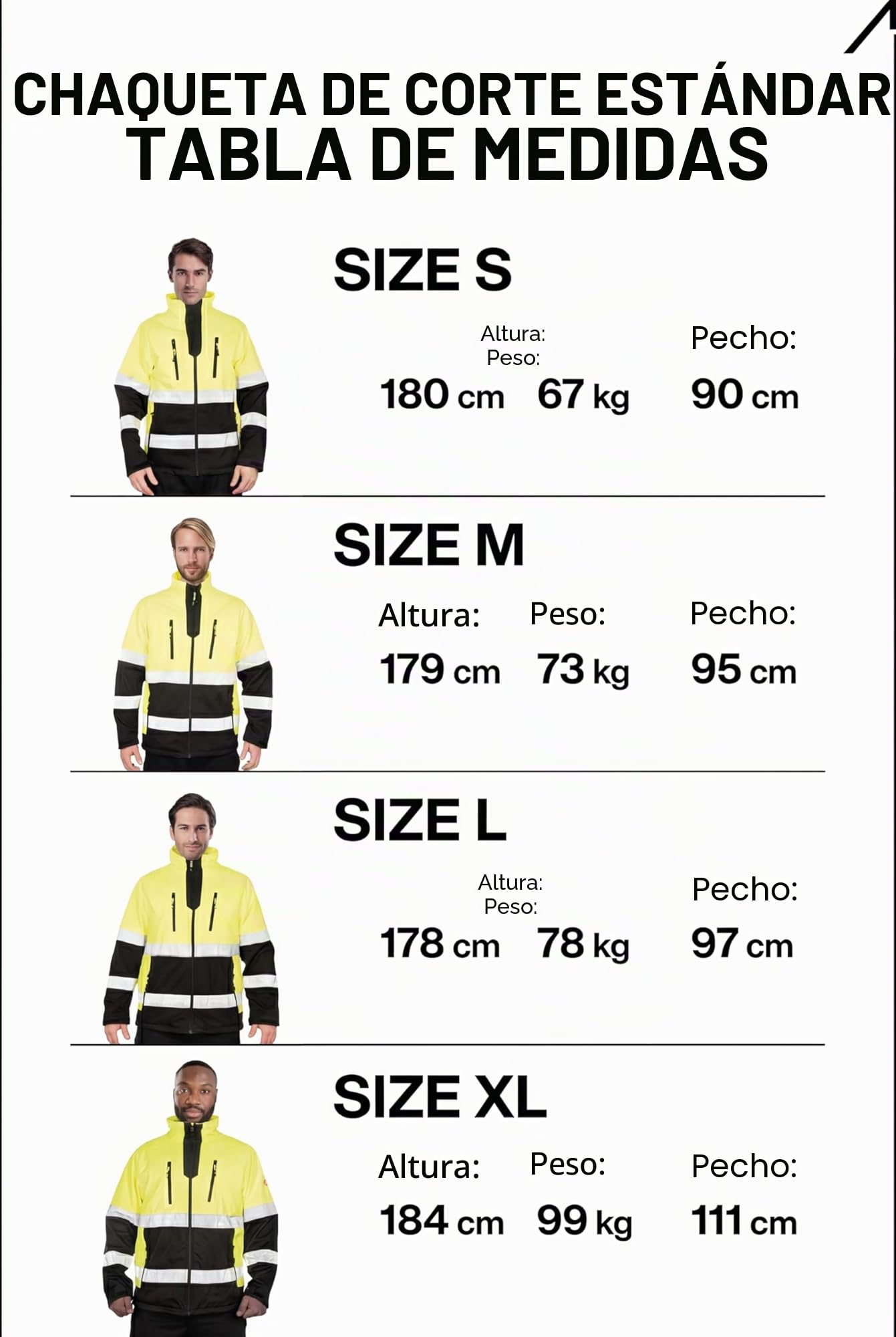 ACE Neon Chaqueta de alta visibilidad: resistente chaqueta softshell de advertencia con reflectores y capucha desmontable - EN ISO 20471