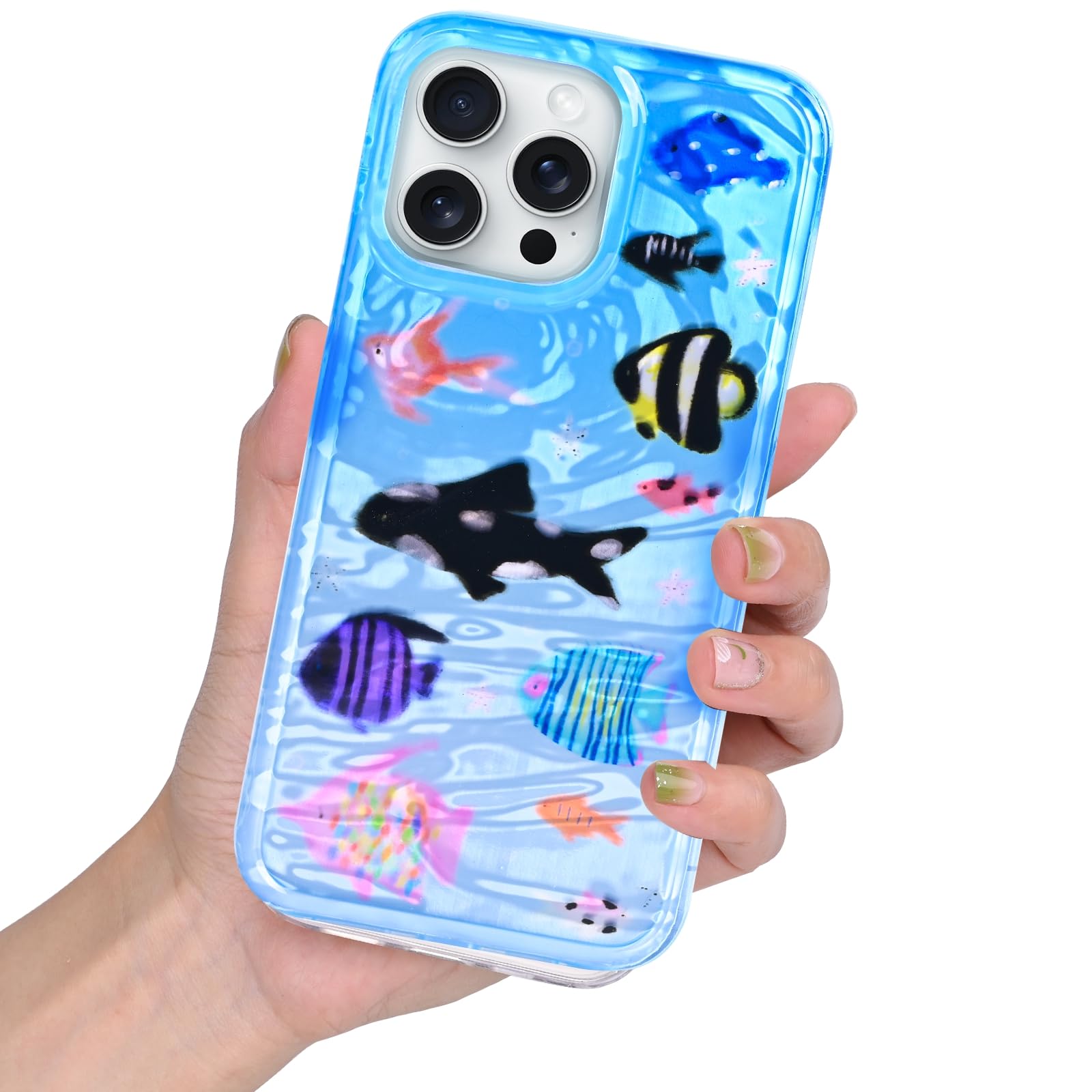 Amazon.com: Pajony Cases for iPhone 12 Pro, Lovely Aquarium Ocean
