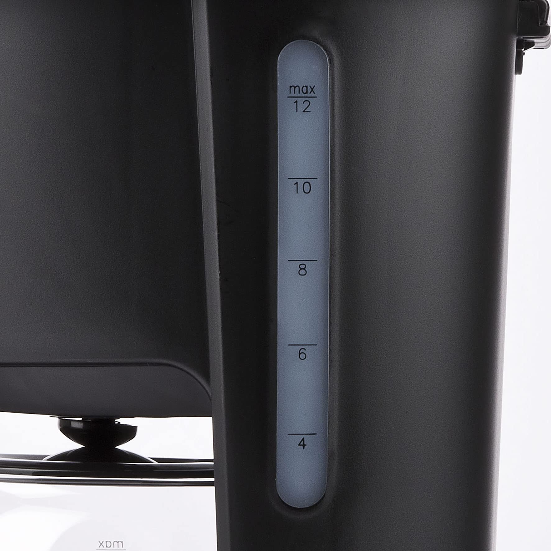 Girmi MC50 Macchina per Caffè Americano, Capacidad 1,2 litri, 900 W, 12 tazze, Caraffa in vetro, BPA FREE, Filtro in nylon, Nero