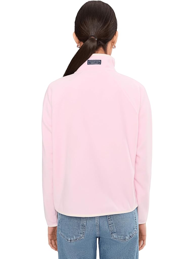 Pink Vineyard Vines Fleece Jacket