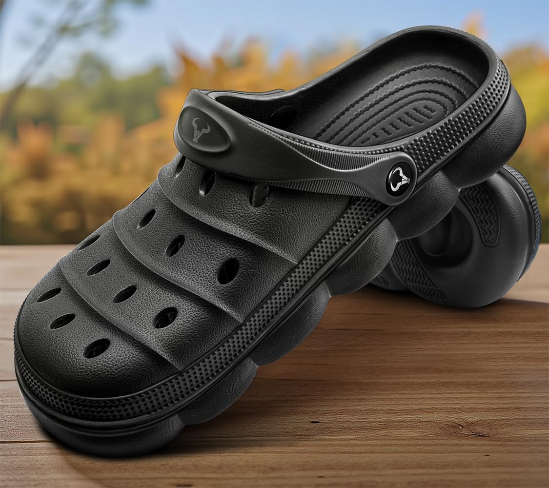 KEMISANT Women Clogs, Slip On Shoes Sandals with Cushioned Foot-Bed Sole - Image 3