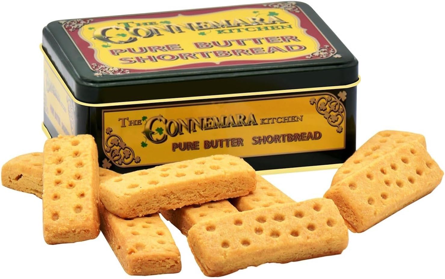 The Connemara Kitchen Irish Pure Butter Shortbread Tin - 150g FROM IRELAND