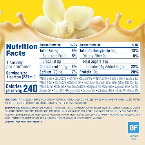 Vista 22 de Carnation Breakfast Essentials - Bebida lista para tomar sabor Creamy Strawberry en botella de cartón de 8 onzas líquidas