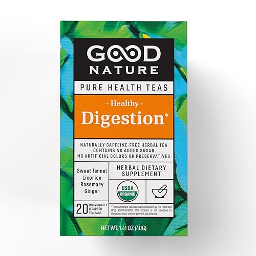 Miniatura 2 de Good Nature Té de digestión saludable, 1.41 onzas