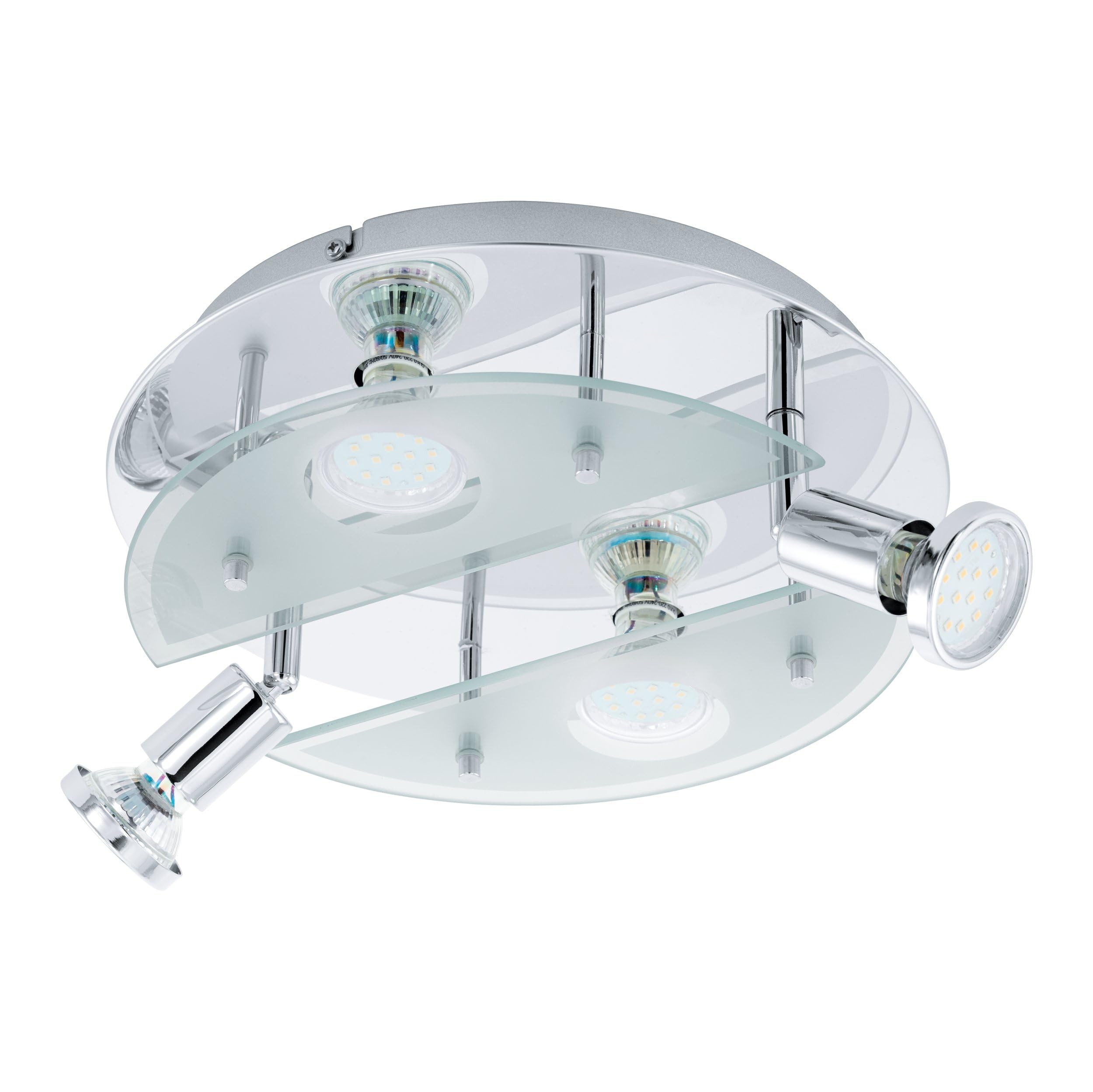 Eglo LED Ceiling Light Cabo 1, 4-Flame Ceiling Spotlight