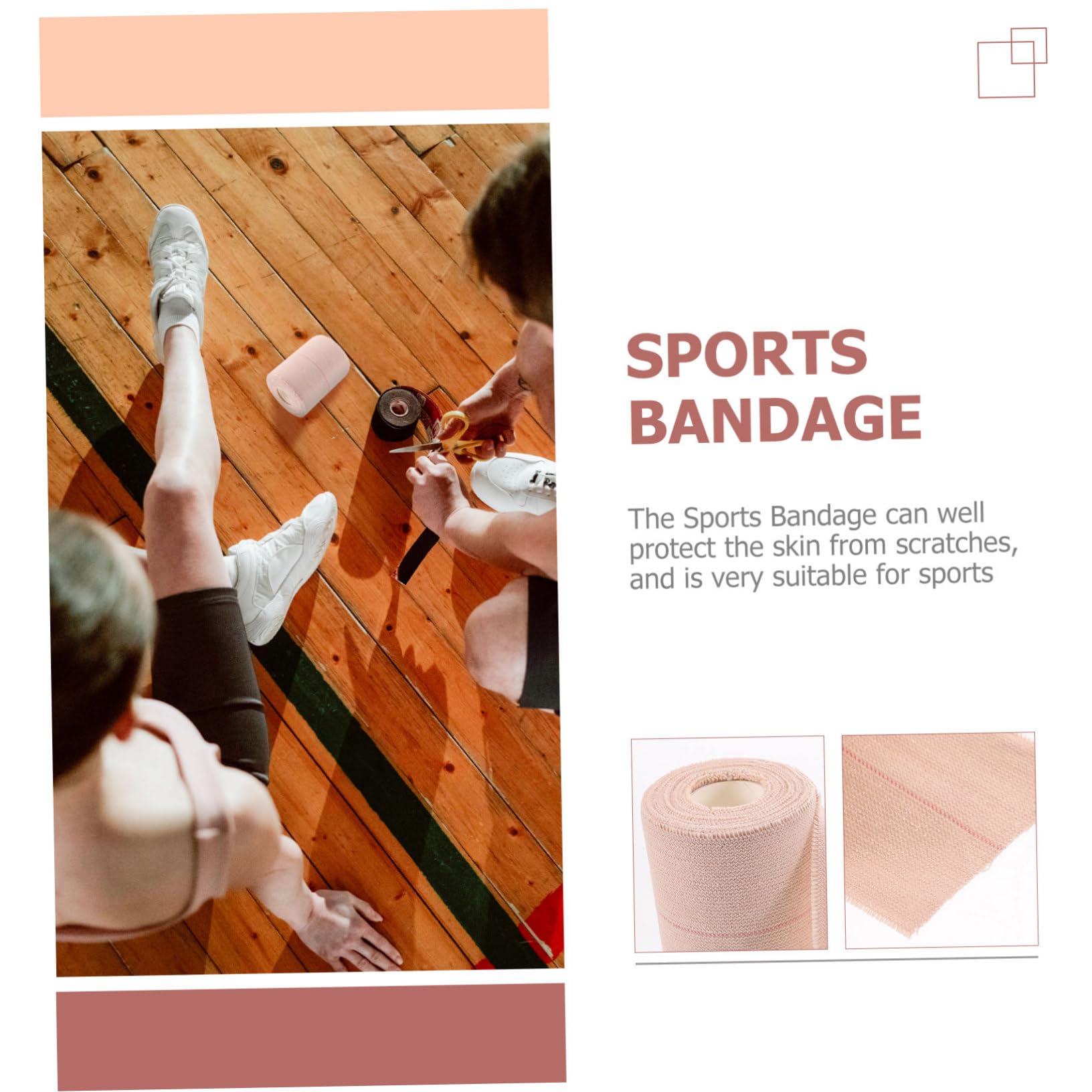 VALICLUD 2 Ensembles Bandes Adhésives Élastiques Pour Poignets Lot Bandages Cohésifs Respirants Pour Protection Sportive Blessures 2 Rouleaux*2
