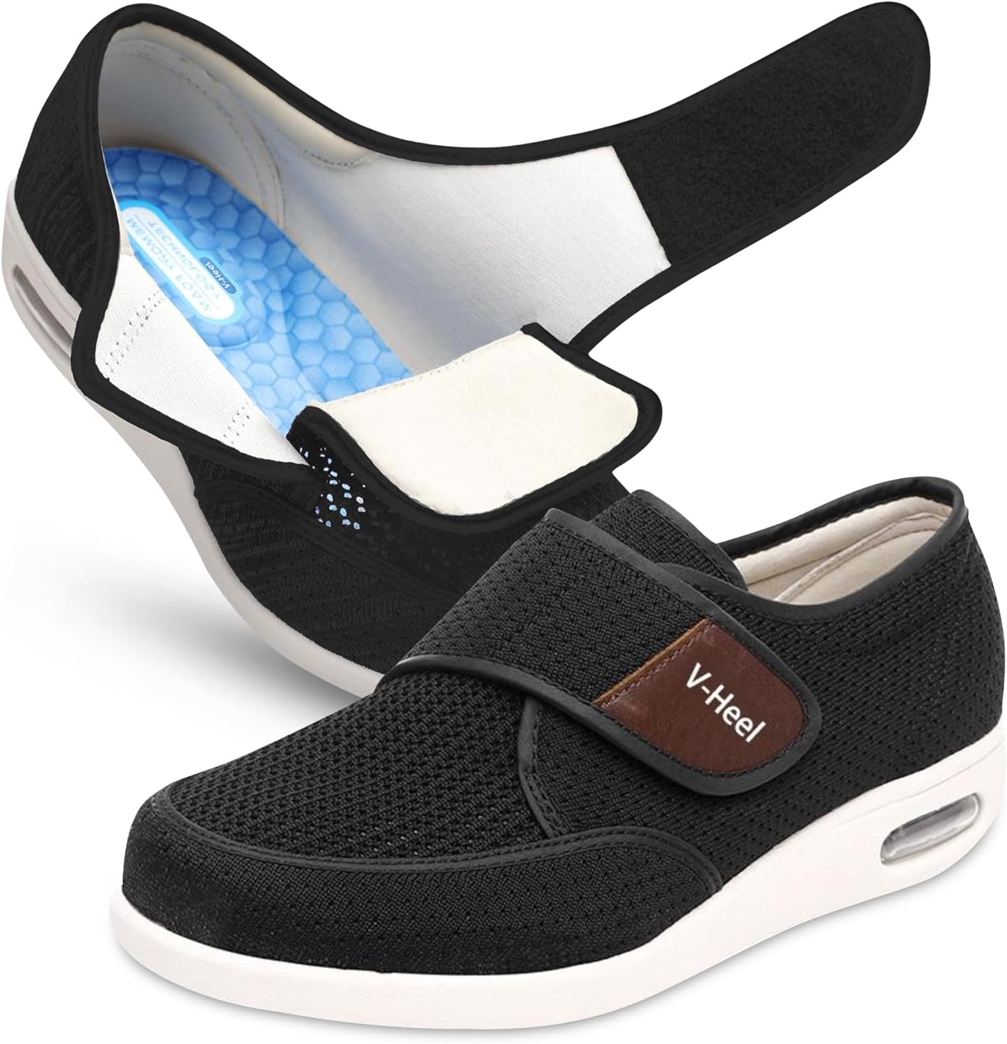 Extra-Wide Comfort Shoes - Cushioned Fit