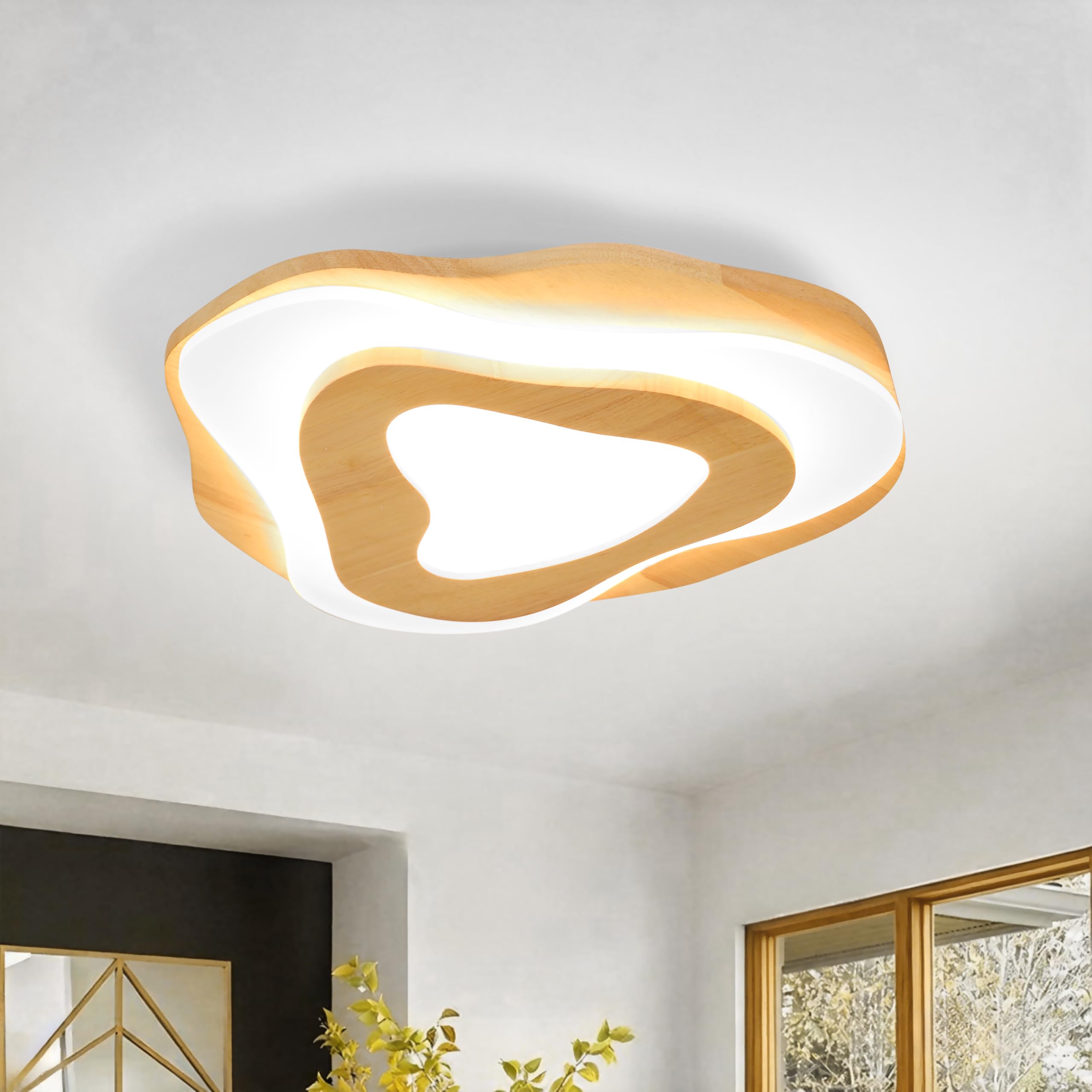 View 1 of ***MISSING PARTS***Littleglovo Modern Petal LED Ceiling Light