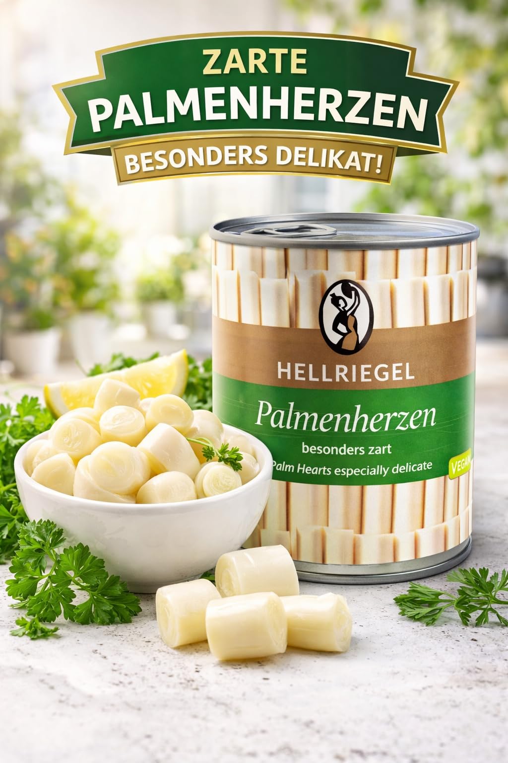 minafood Bundle für Palmenherzen 2er 4er 6er Set + Notizblock