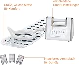 Medisana BBS Luftsprudelbad, Sprudelmatte Badewanne, Whirlpool Matte für die Badewanne, inkl. Aromaspender, 3 Intensitätsstufen, Spa für Zuhause, Wellness Badewannenzubehör - 5