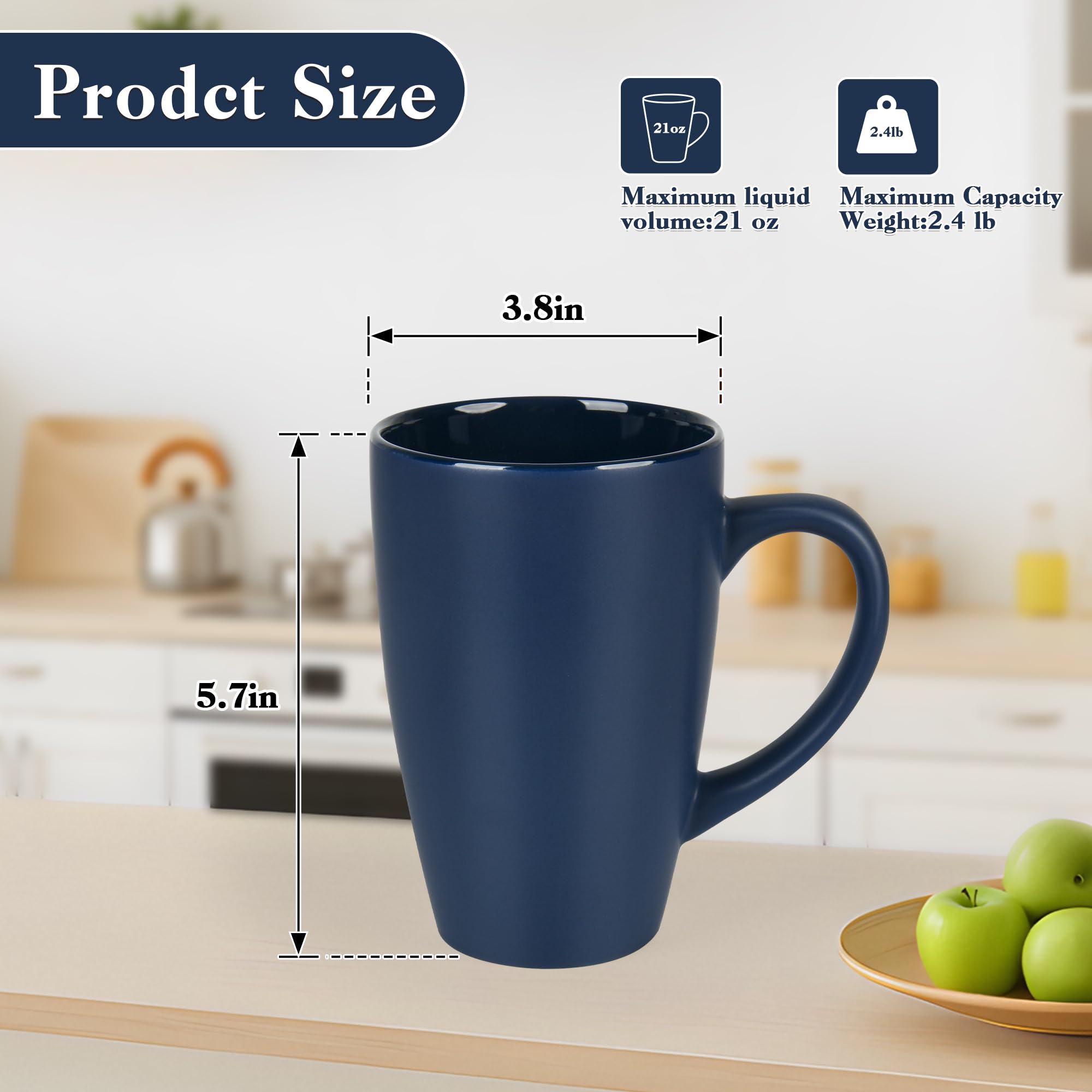 16 oz white coffee mugs notNeutral LINO Porcelain Coffee Cup, 16 oz main image 0