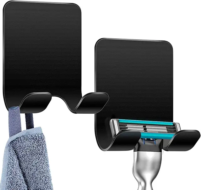 Caianwin 2 Pcs Stainless Steel Self-Adhesive Hooks - Klister Krok