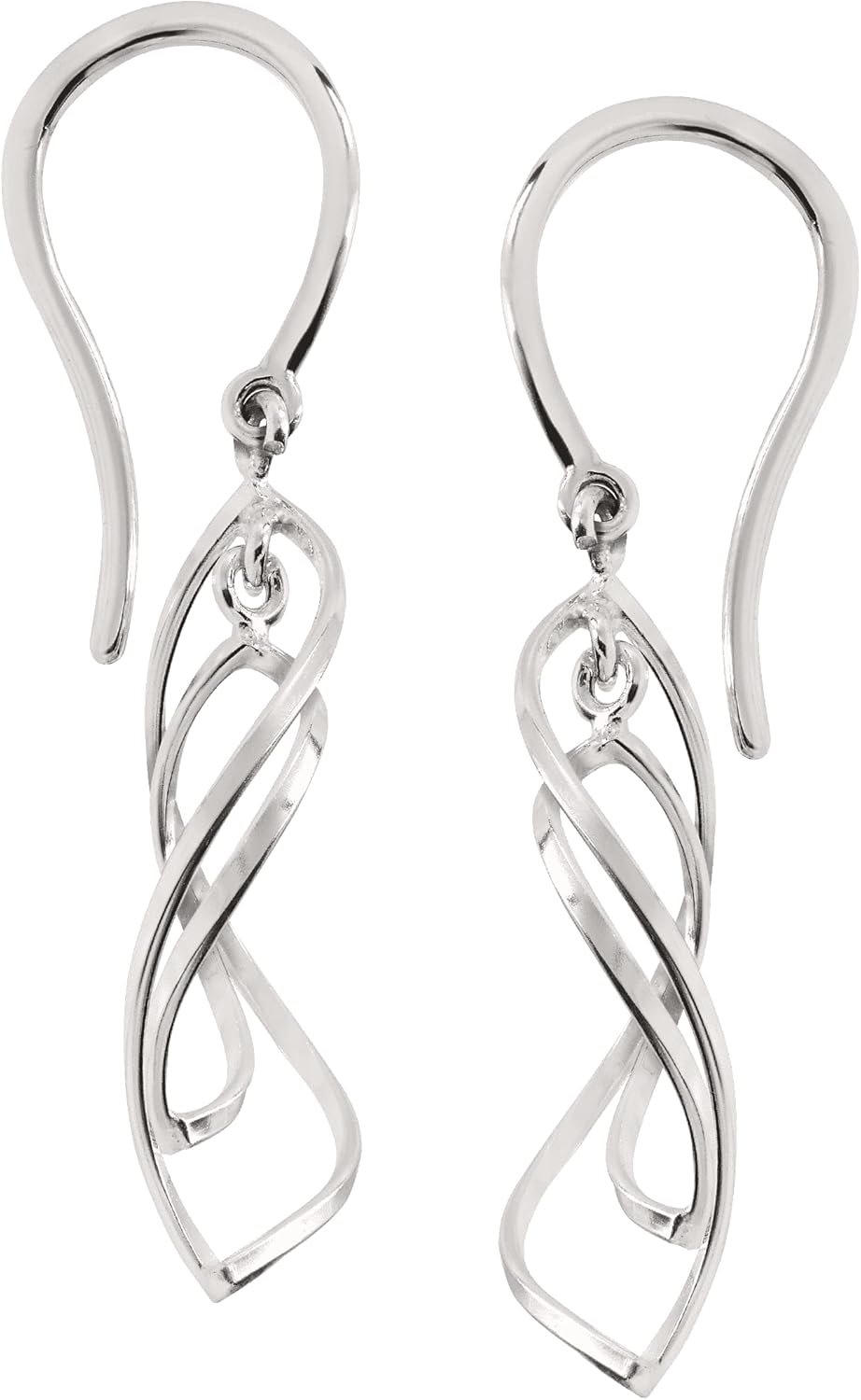 Silpada 'Water Drop' Twisted Drop Earrings in Sterling Silver - Image 3