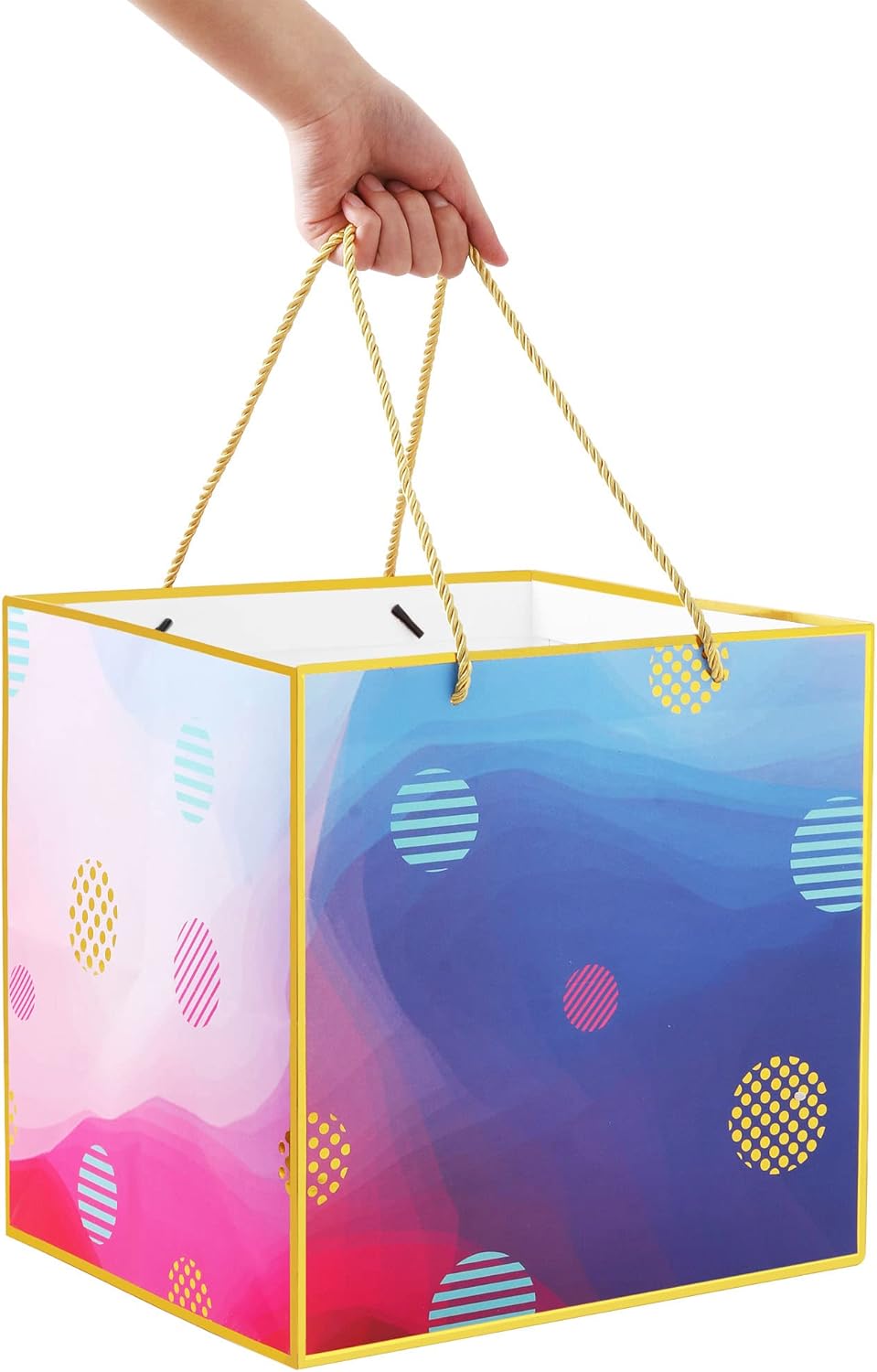 11.8 inch Large Gift Bag for Presents, Extra Large Gift Box, Big Birthday gift Bag, Jumbo xl Gift Box, Birthday Gift Bag Large (F3) - Image 5