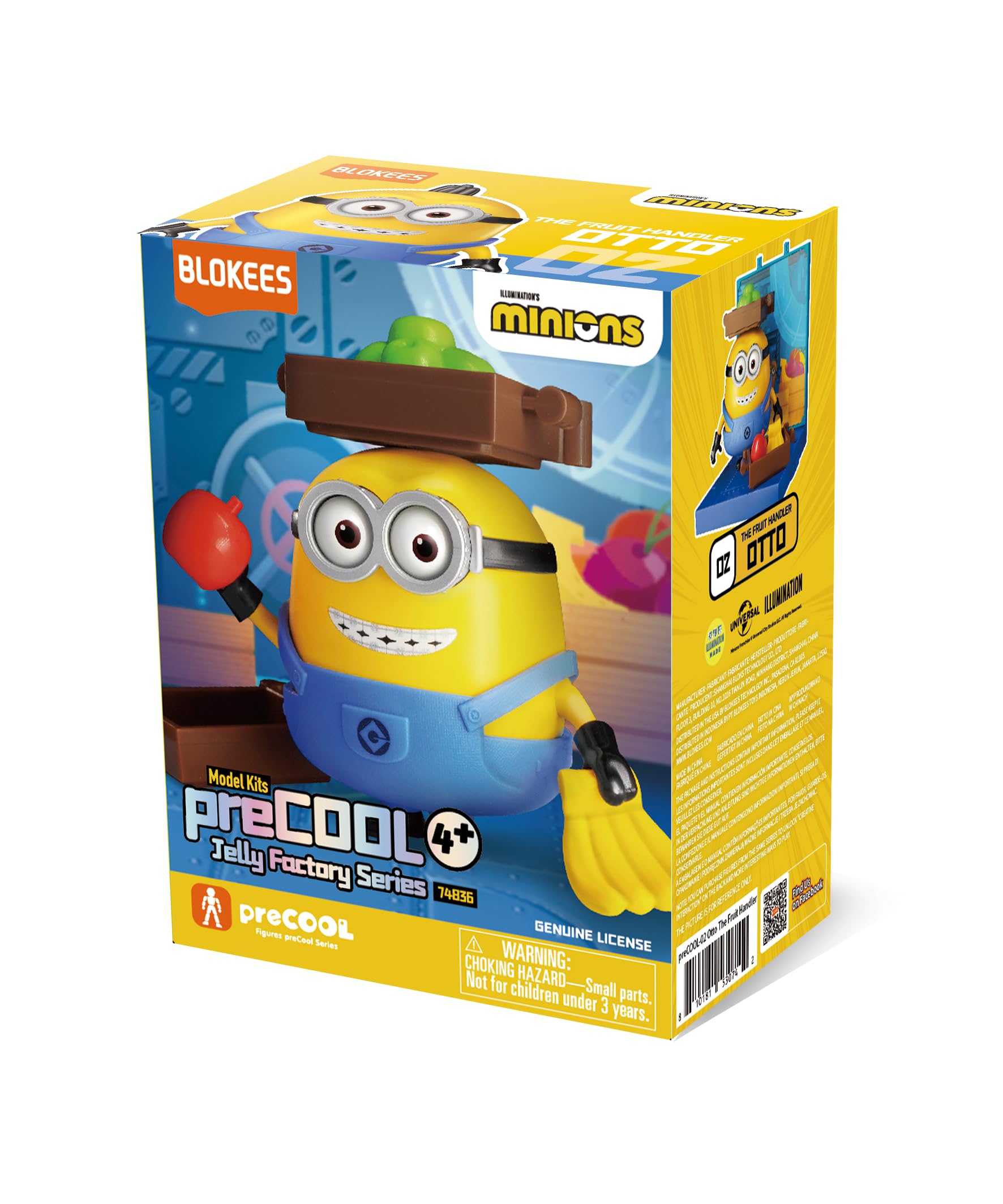 Amazon | Blokees ミニオンズ 02 フルーツハンドラー オットー ABS製 Amazon | Blokees ミニオンズ 02 フルーツハンドラー オットー ABS製