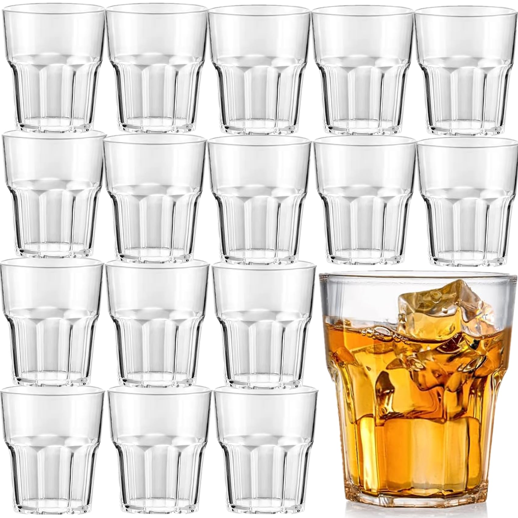全3種セット マウンテンリサーチ Drinking Glass グラス ② Amazon.com: CEZOOWYEX 16 Pack 8 oz Plastic Drinking Glasses, BPA