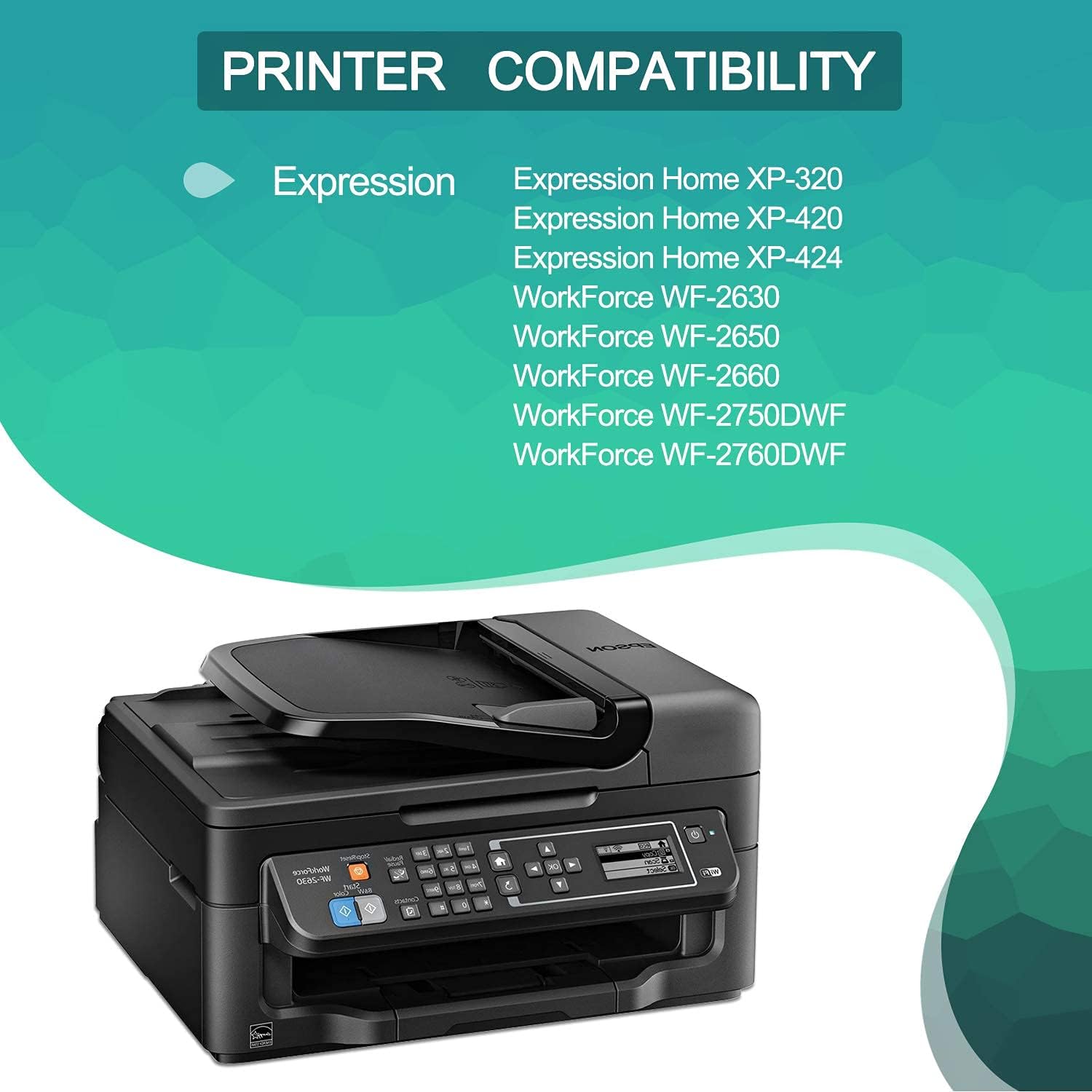 Product Deal GREENBOX Remanufactured Ink Cartridge Replacement for Epson 220 220XL 220 XL T220 Used in Epson WF-2760 WF-2750 WF-2630 WF-2650 WF-2660 XP-420 XP-320 XP-424 Printer (2 Black 1 Cyan 1 Magenta 1 Yellow)