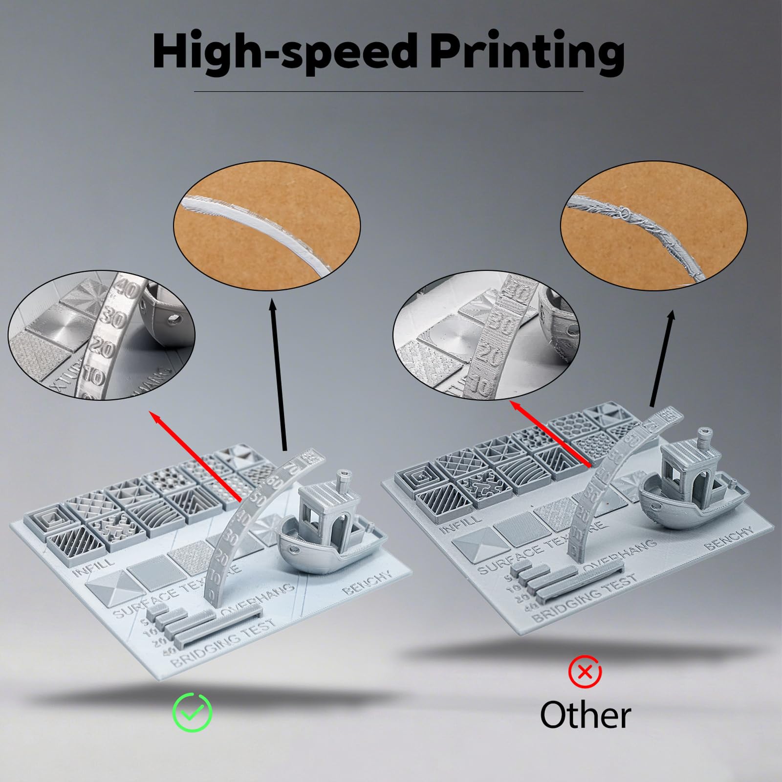 Filament jedwabny, jedwabny materiał do druku 3D, 1 kg (2,2 funta) błyszcząca szpula, bez zapychania, żywe kolory i metaliczna tekstura, do drukowania żywych i ekskluzywnych obiektów