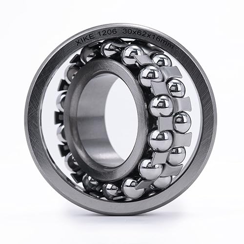 Miniatura 99 de XIKE 1 Pcs 108 Self-Aligning Ball Bearings 8x22x7mm, Open and Chrome Steel Fits DIY/Fans/Industrial/Agriculture/Pulp/Paper/Beverage/Textile