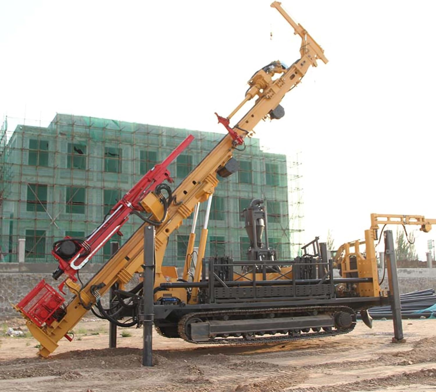 Hydraulic Crawler RC Drilling Rig – High Efficiency Reverse Circulation for Mineral Exploration – Customizable Borehole Depth and Features for Mining Applications