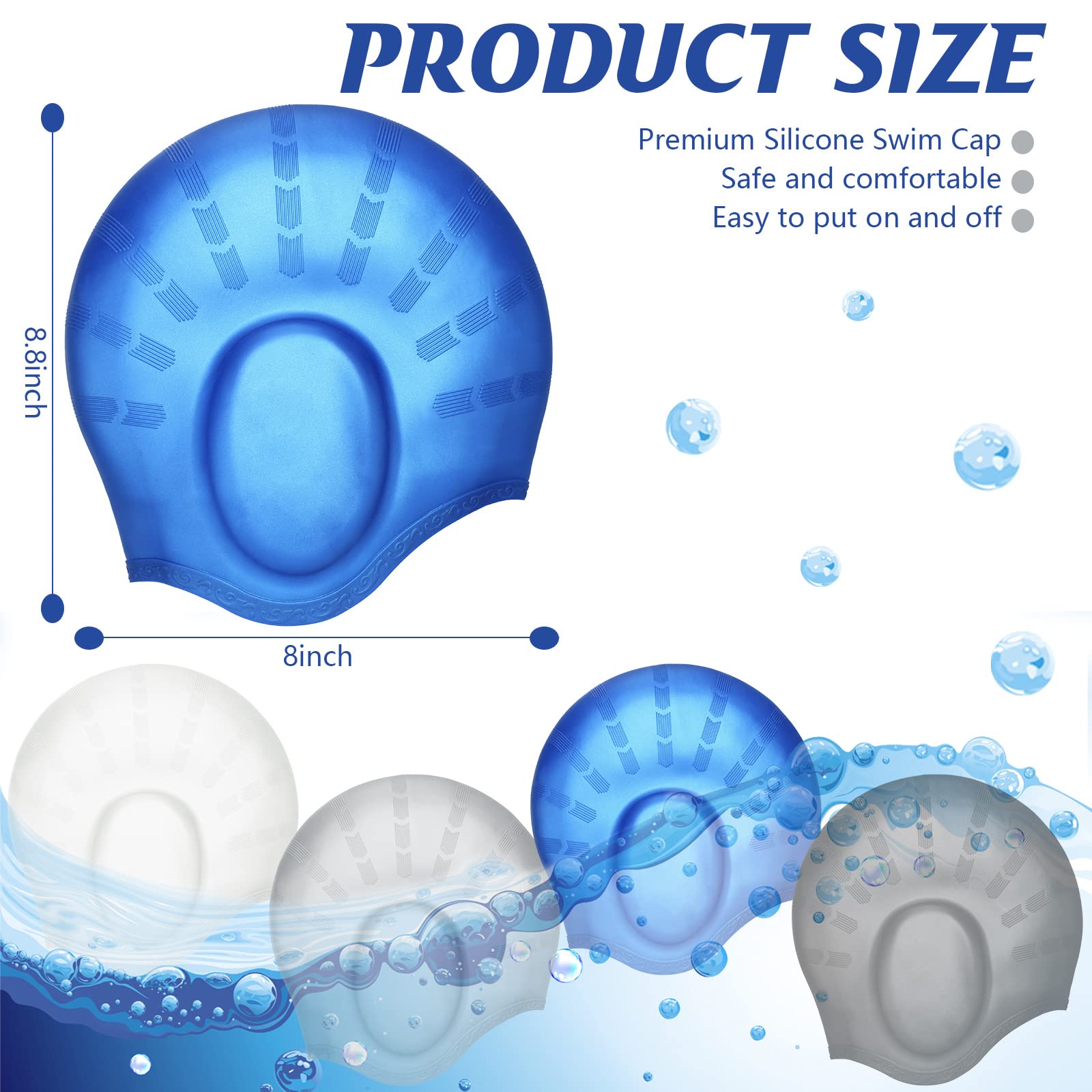 Lot De 2 Bonnets En Aille Anti-oustiques, Chapeau De Protection