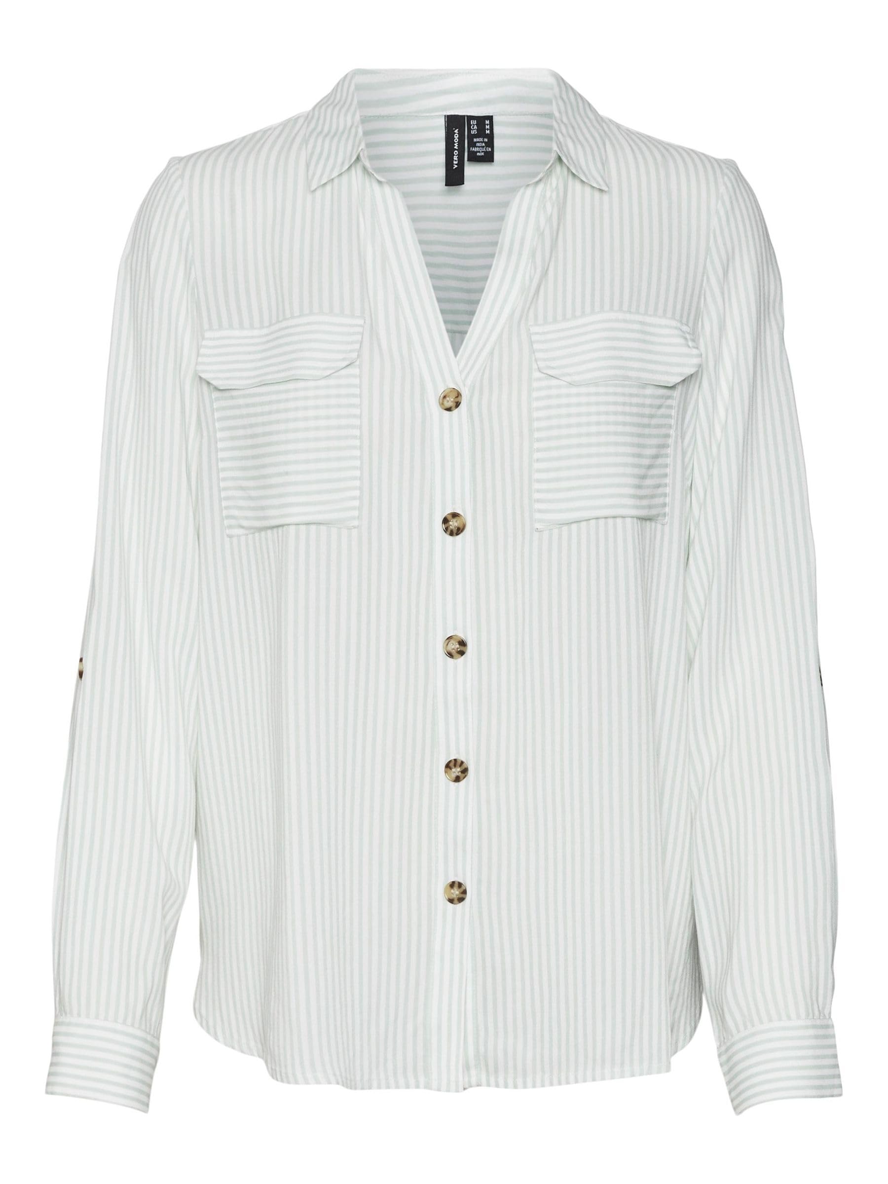 Vero Moda Vmbumpy Camiseta L/S New Wvn Ga Noos Blusas para Mujer