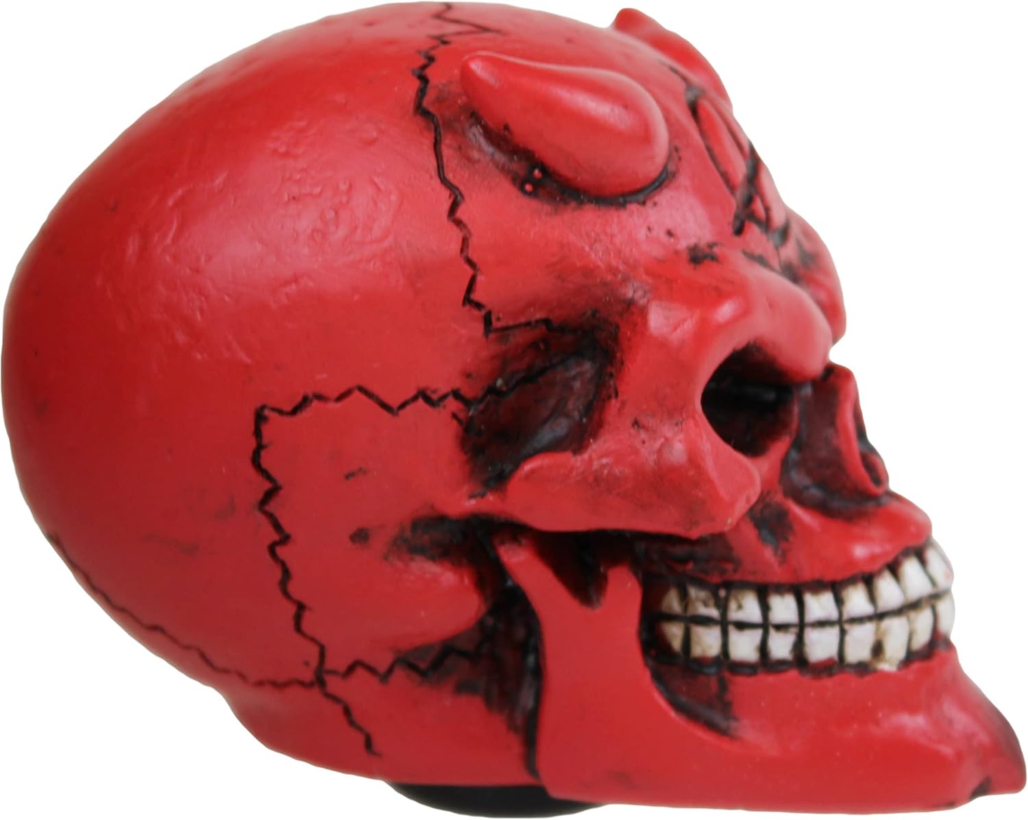 Red and Black Devil Skull Shift Knob