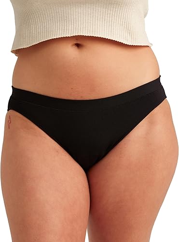 saalt Comfort Modal Bikini Period Underwear - Regular & Super Absorbency - Keeps You Dry from All Leaks