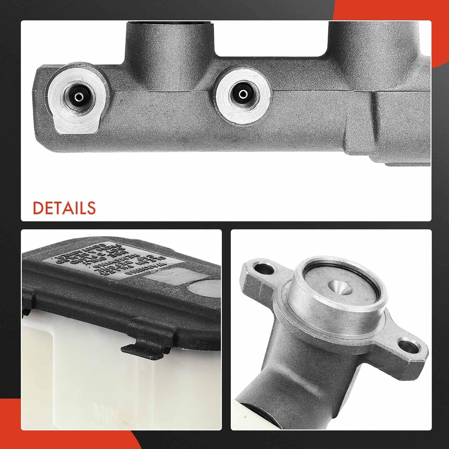 A-Premium Brake Master Cylinder Compatible with Chevy, Cadillac, Dodge and GMC Vehicles - Ram 1500, Escalade, C1500, C2500, K1500, K2500, Tahoe, Yukon