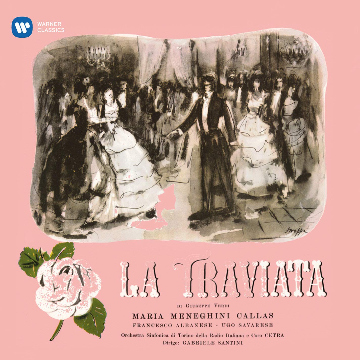 Verdi: La traviata (1953 - studio recording) [VINYL]