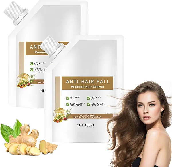 Remimpi Anti-Hair Fall Hair Loss Shampoo, RemimpiAnti Hair Loss Shampoo, Anti-Hair Fall Promote H air Growth Shampo o, Routine Shampo o for Women H air L oss, for All H air Types, 200ml (2pcs)
