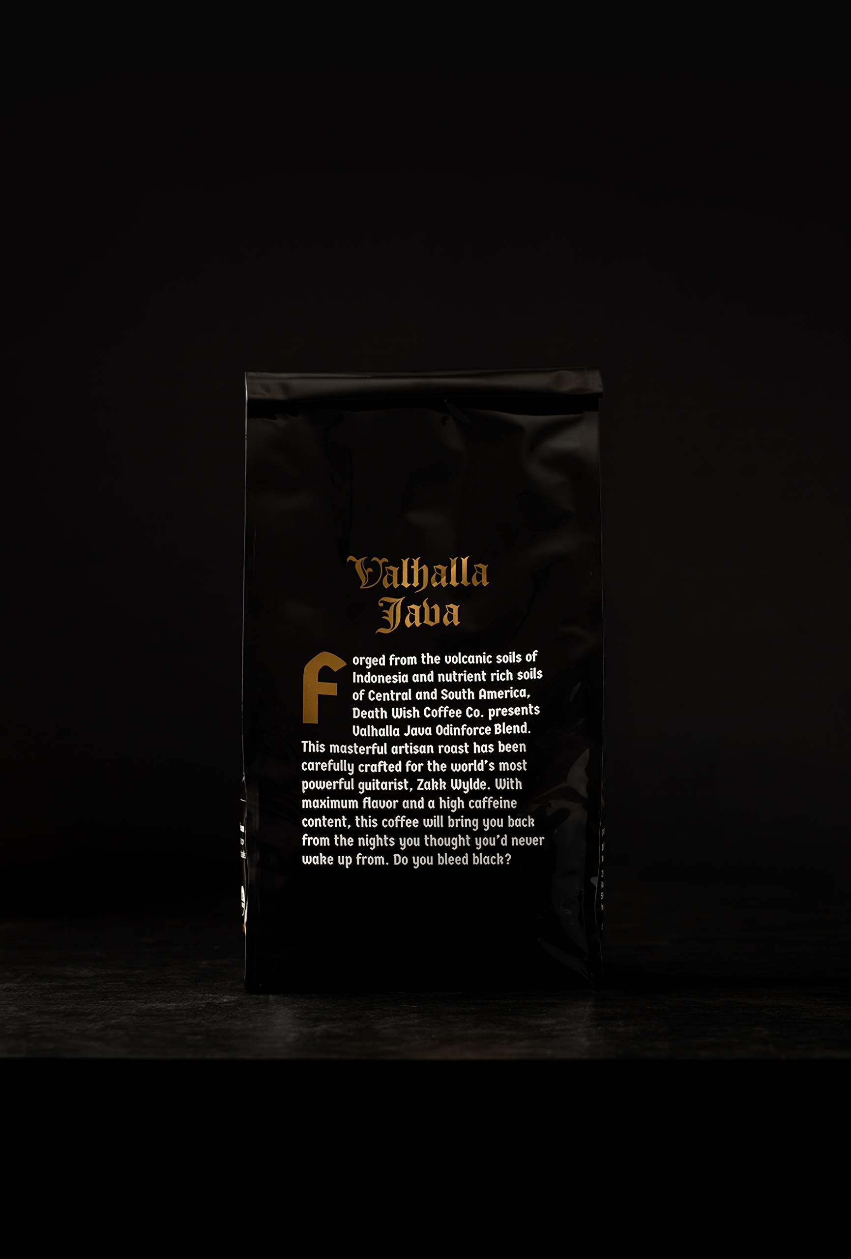 VALHALLA JAVA Bagged Coffee Grounds [5 Lbs.] World’s Strongest Coffee