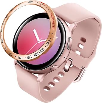 Metal Case Bezel Compatible with Samsung Galaxy Active 2 Case Protector Cover for 40mm